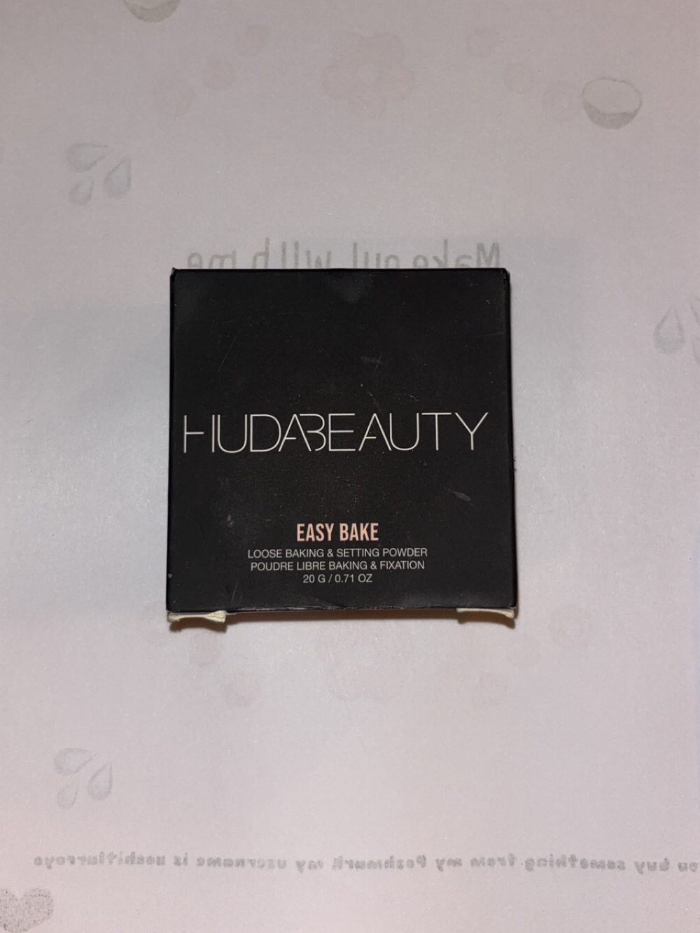Hudabeauty Peach Pie Easy Bake Setting Powder
